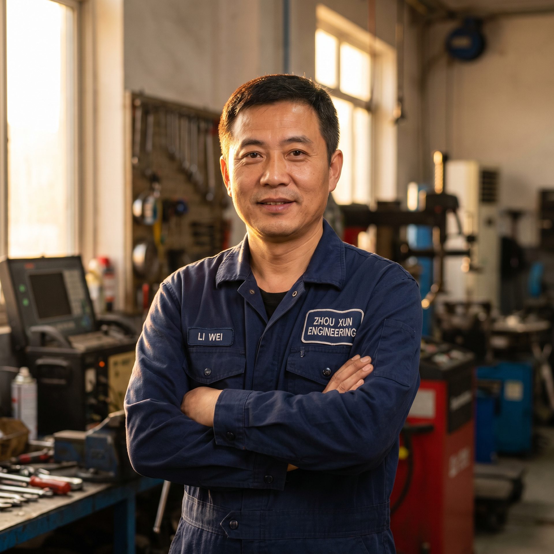 每日大赛首席改装工程师陈志远